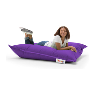 Cojín pouf 100x100 - morado