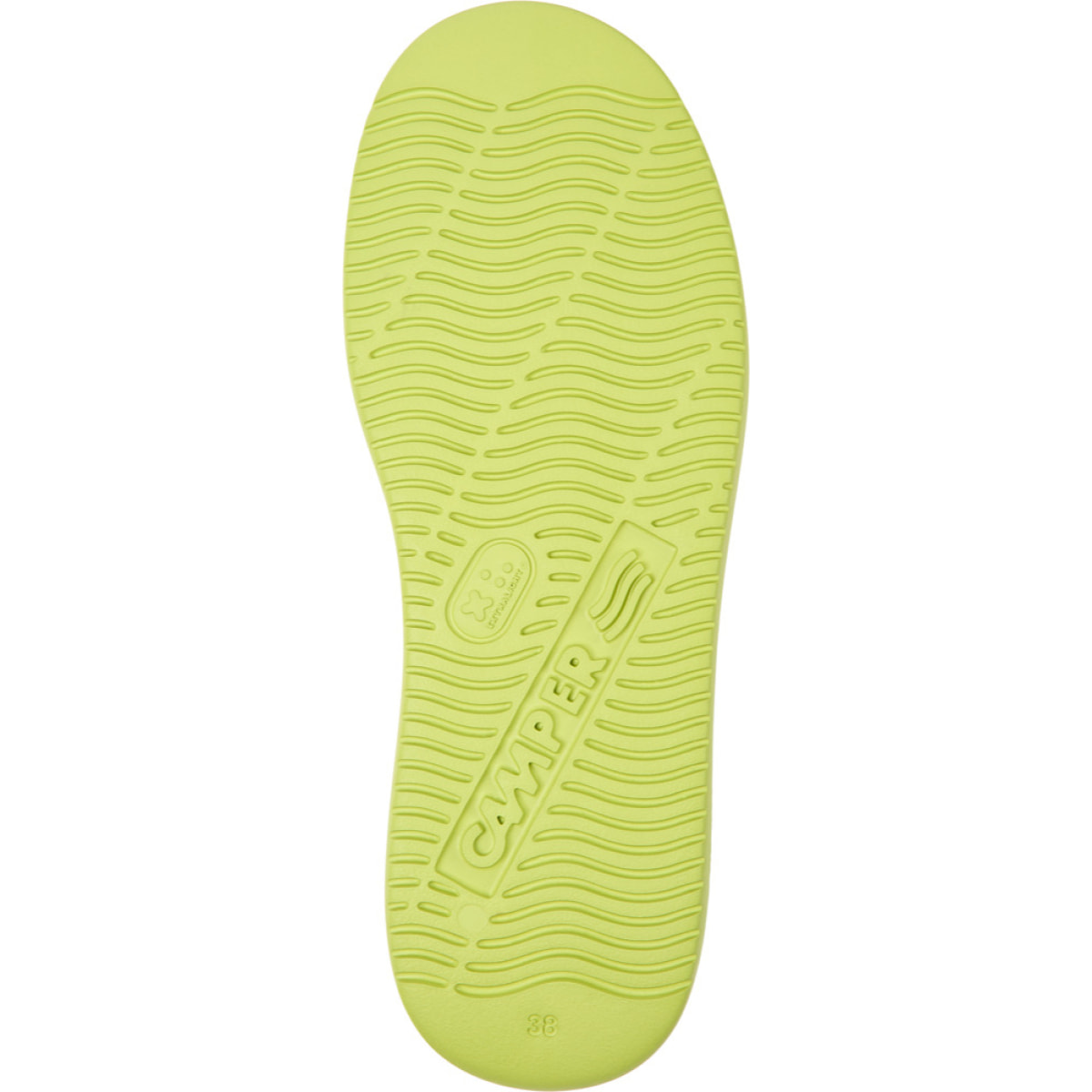 CAMPER Runner K21 - Zapatillas Sneakers Amarillo Mujer