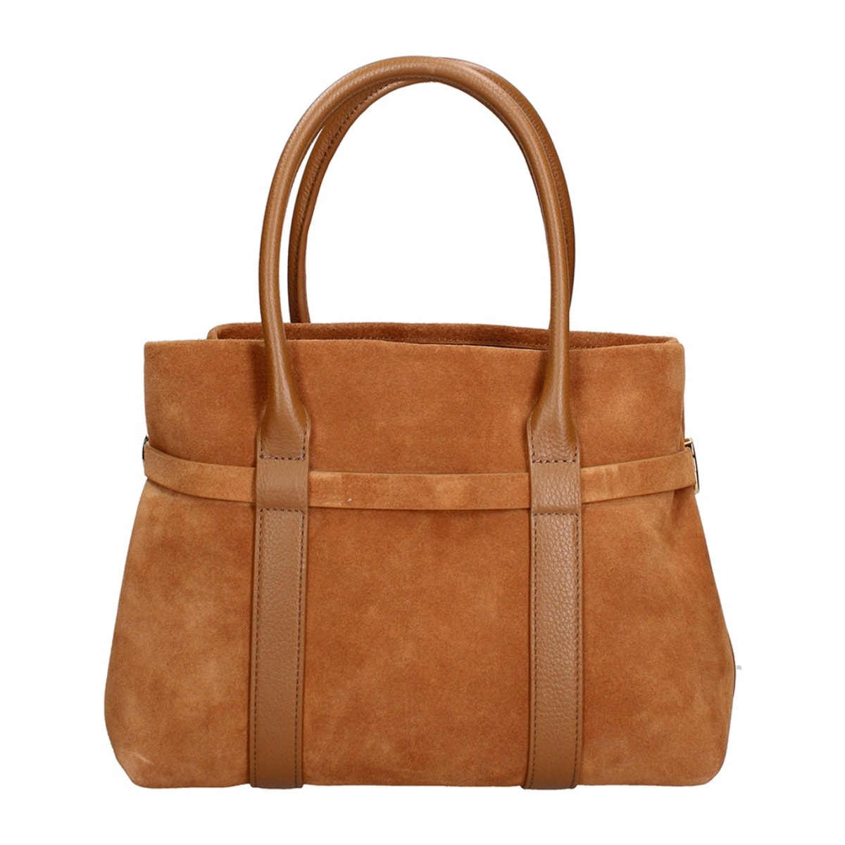 Borsa a mano da donna Made in Italy - Modello Lumina Lux - 100% pelle - 28.0 x 20.0 x 13.0 cm