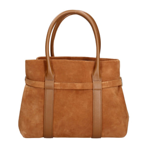 Borsa a mano da donna Made in Italy - Modello Lumina Lux - 100% pelle - 28.0 x 20.0 x 13.0 cm