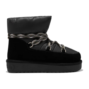 Botas Australianas Nordic  Acabado Acolchado Nova Low Bomb Negro  D.Franklin