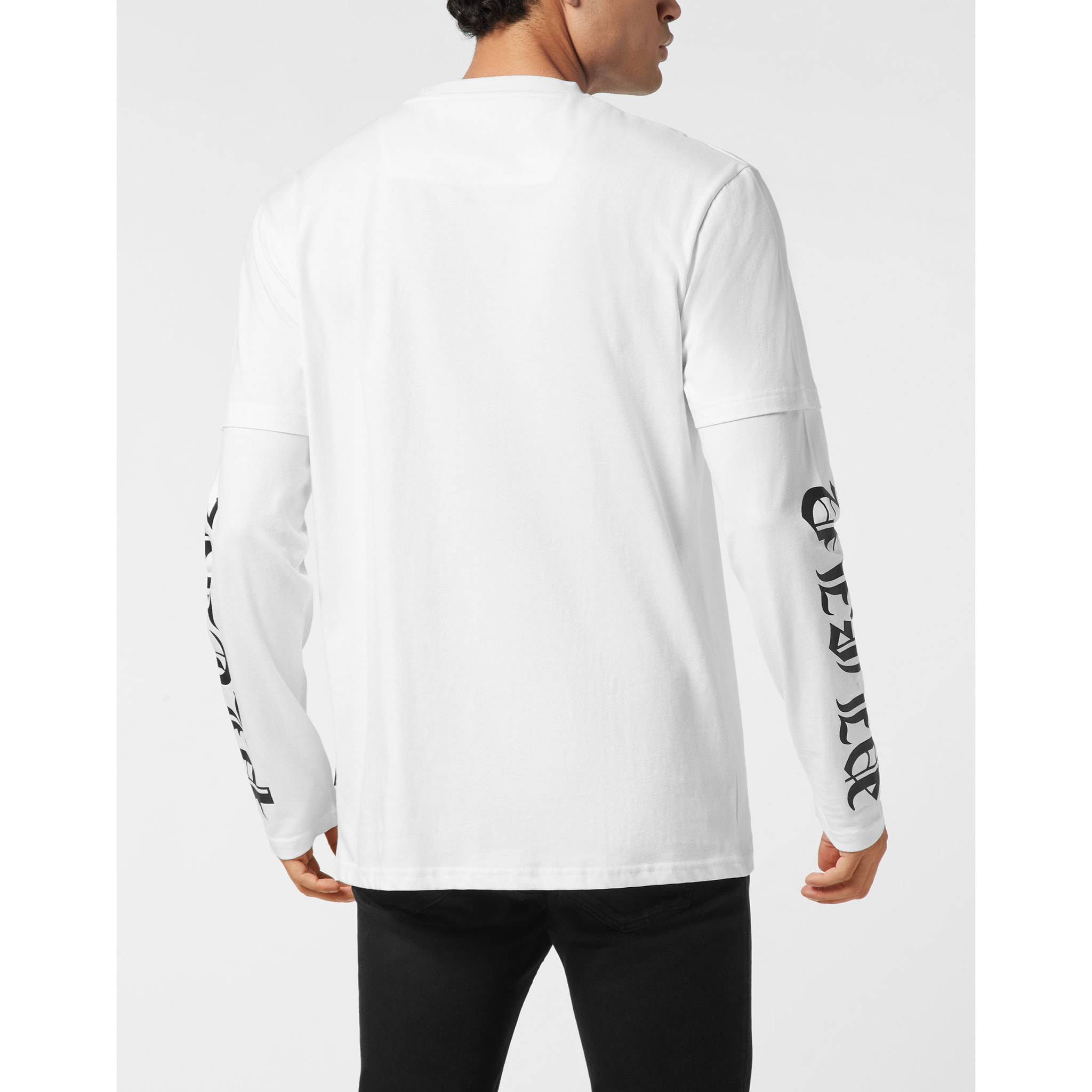 PHILIPP PLEIN Camiseta Cuello Redondo Ls