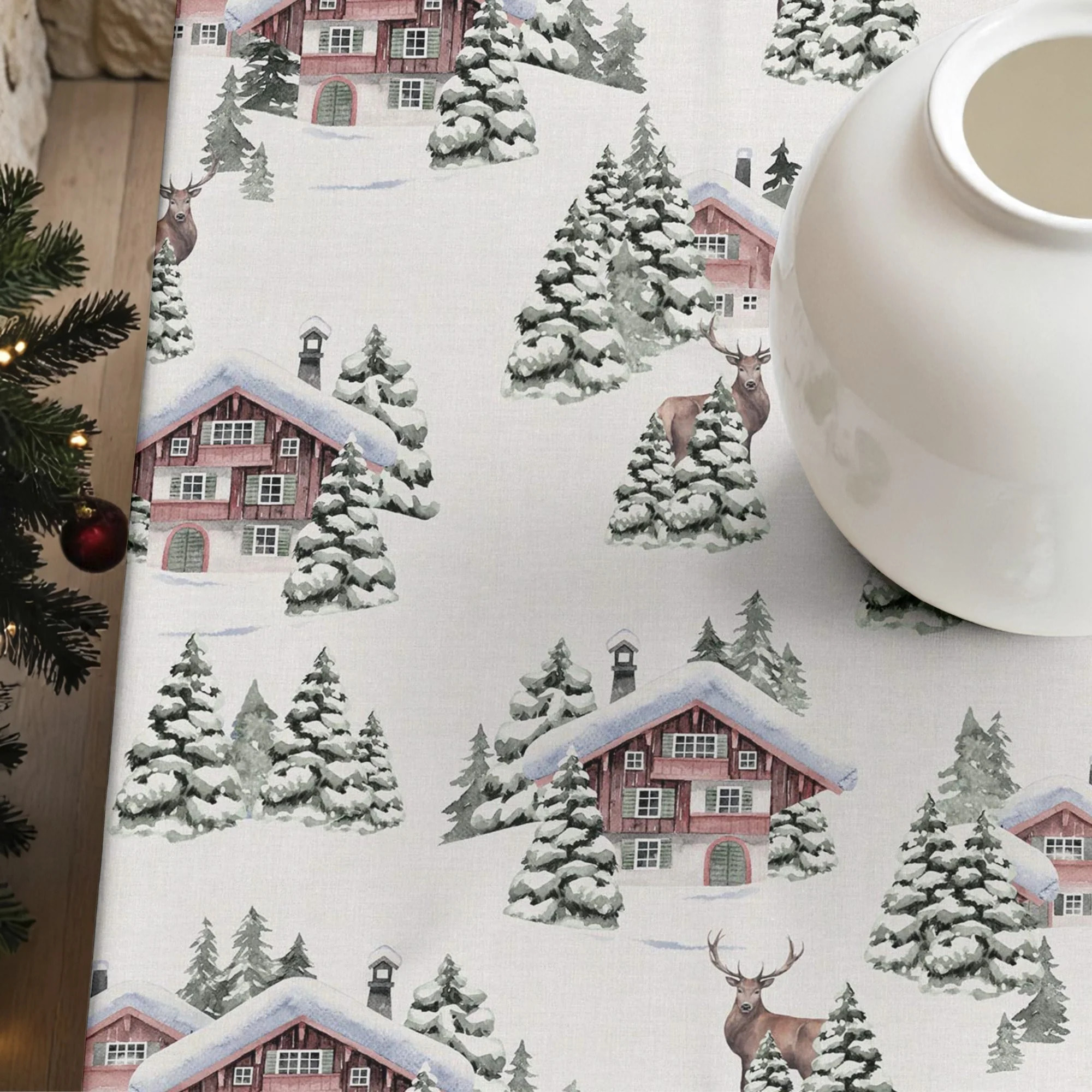 Nappe en résine Anti-tâches Bl Christmas 21