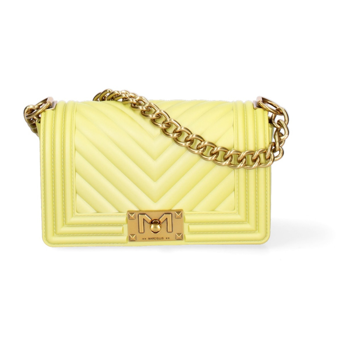 Borsa a mano da donna - Modello False - 100% Pvc - 11.0 x 19.0 x 6.5 cm