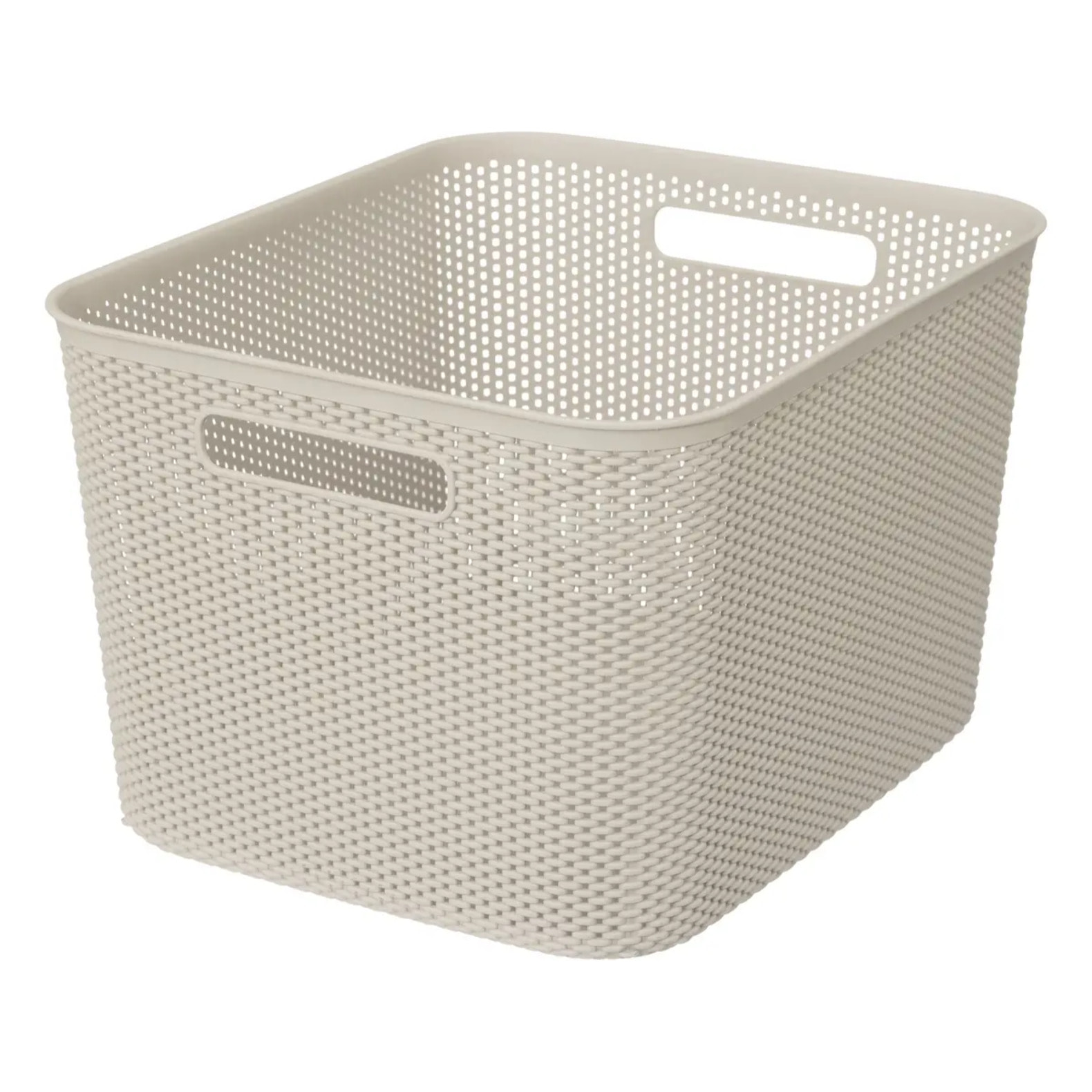 Panier en crochet Crochy 19L lin