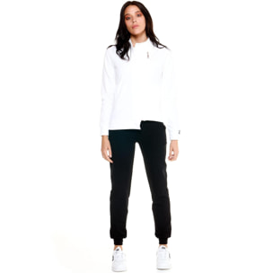 Chándal de mujer Leone con cremallera completa Blackout