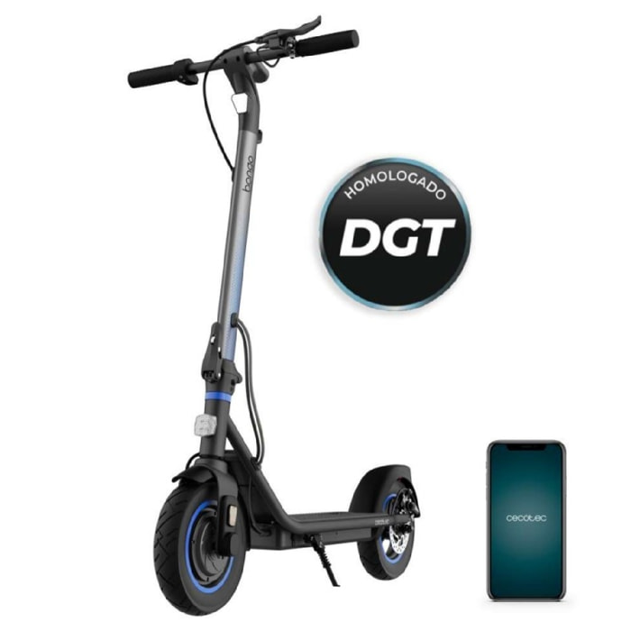 Cecotec Trottinette électrique avec puissance maximale de 630 W, capable de mont