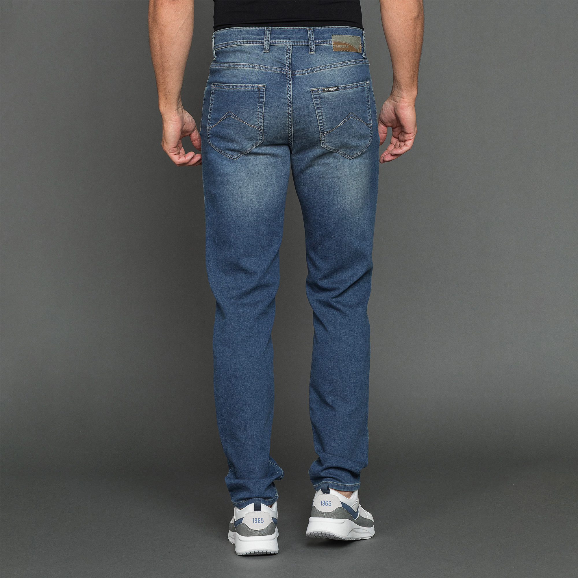 JEANS PASSPORT DA UOMO IN TESSUTO DENIM PLAY DA 10 oz.