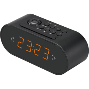 Radio réveil ESSENTIELB RRVP-200 noir