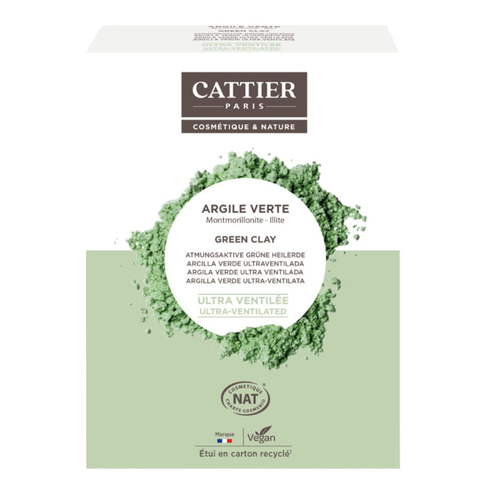 Argile Verte Ultra Ventilée - Multiples Usages 250 g