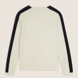 T-shirt Uomo Regular Fit con Dettagli a Contrasto