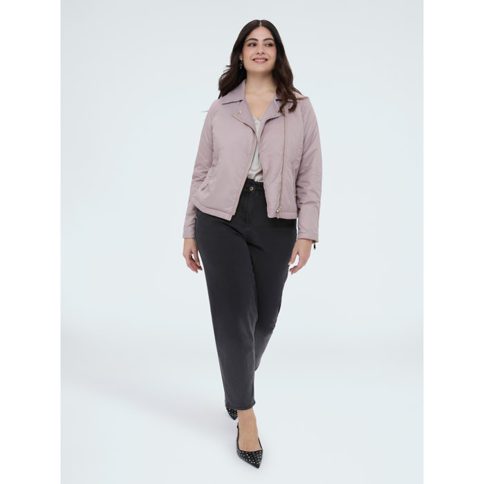 Fiorella Rubino - Jeans Balloon lavaggio black - Nero