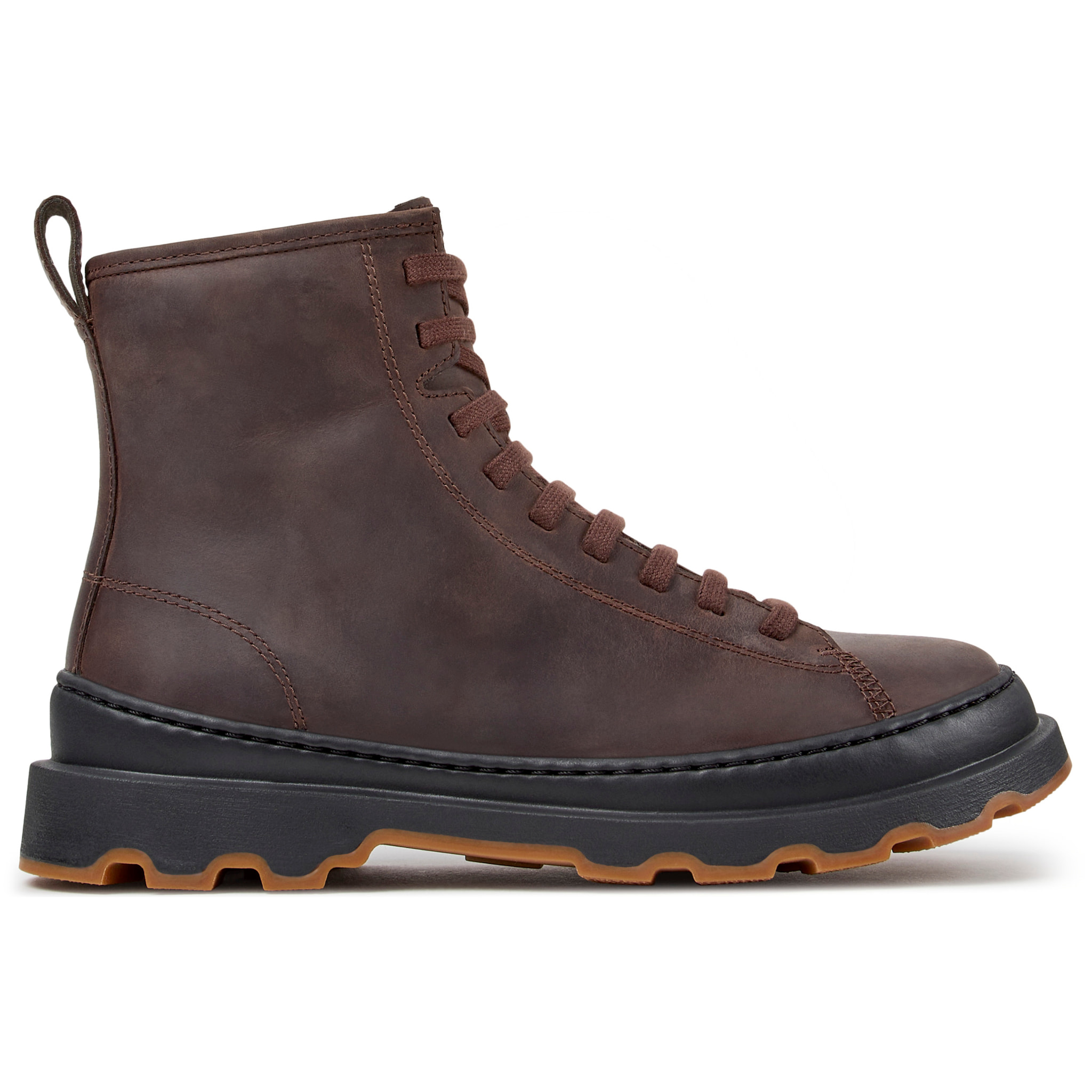 Botines - CAMPER Brutus+ - Marron - Piel nobuk