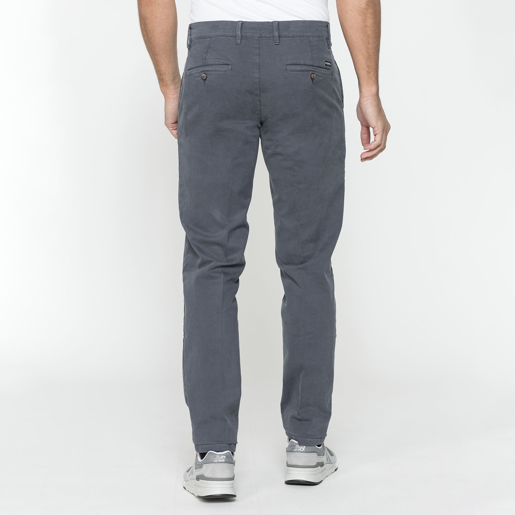 PANTALONE CHINO MOD. 624 IN GABARDINA STRETCH PESANTE