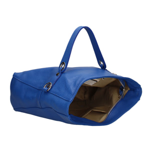 Borsa a spalla convertibile in zaino da donna In Vera pelle Made in Italy 34x21x12 cm