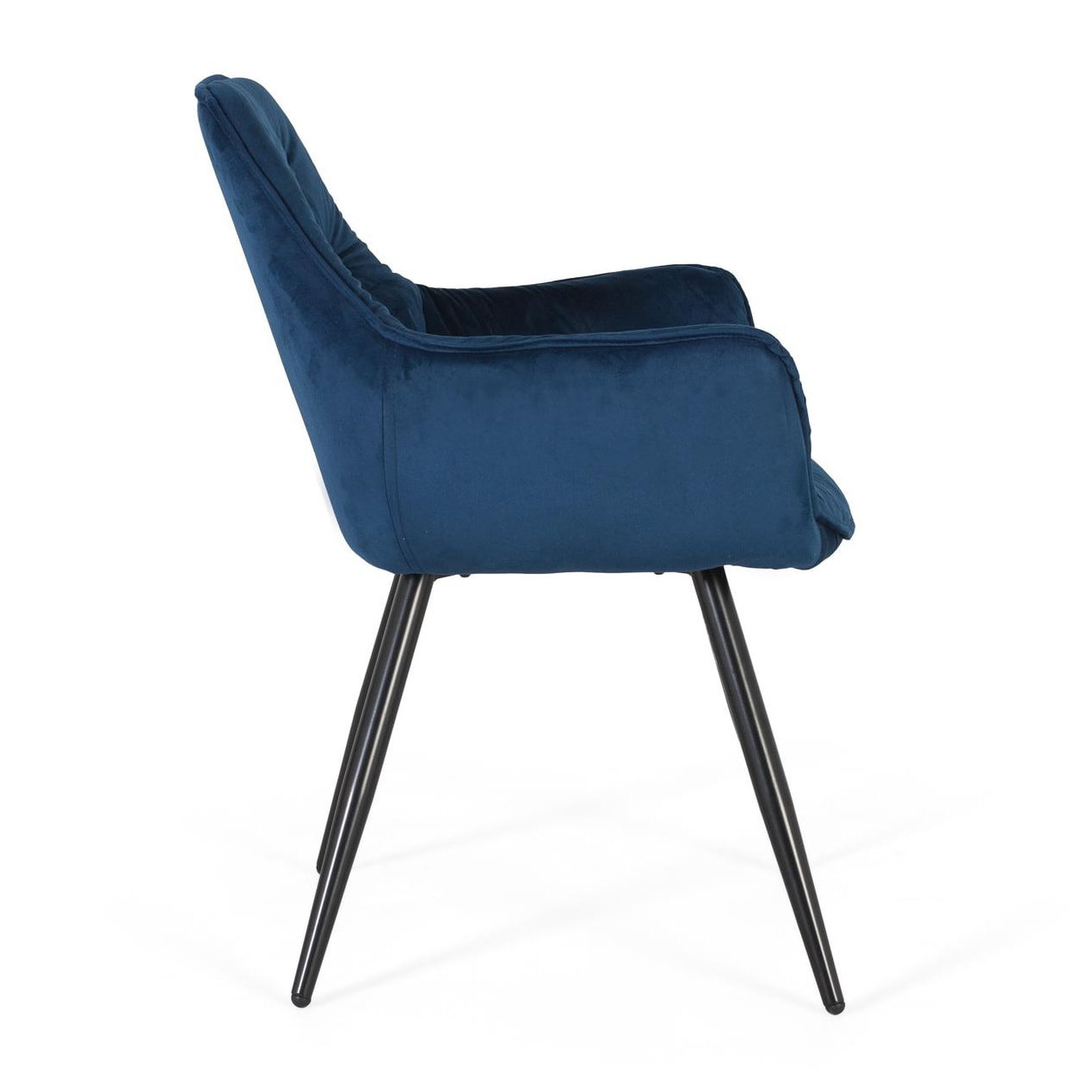 Silla de Terciopelo 62 Cm Estilo Contemporáneo