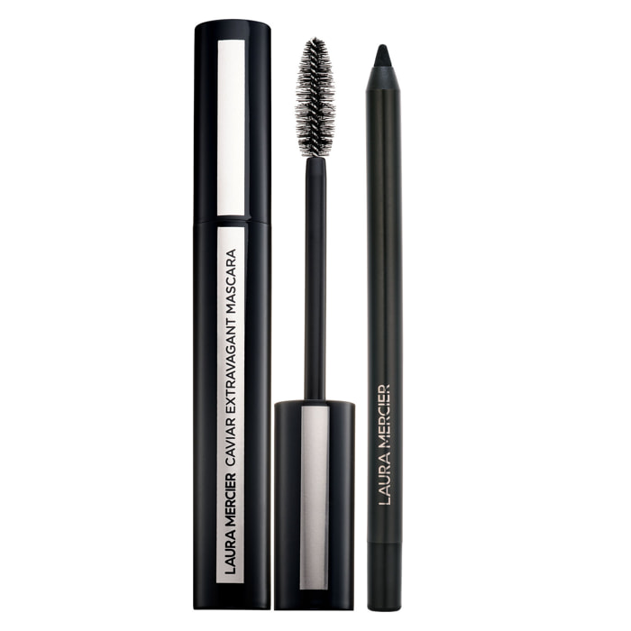 Caviar Cravings Eye Essentials - Coffret Mascara Caviar Extravagant + Eye Liner Caviar Tightline teinte Tuxedo