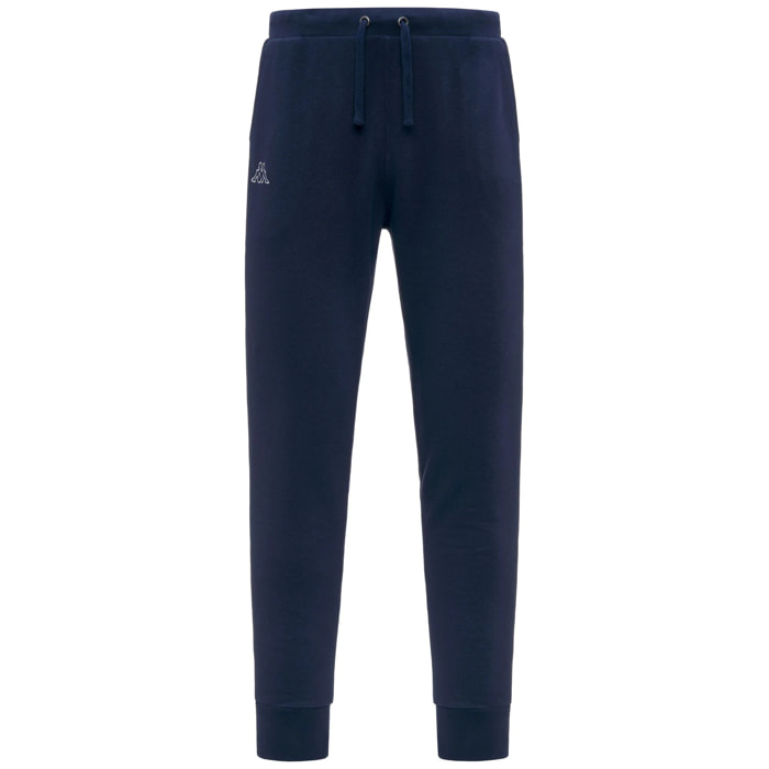 Kappa - Pantaloni Uomo Blu - Logo Korpo Zanty