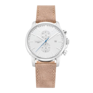 Reloj Tayroc TXM091 Hombre Analogico Cuarzo con Correa de Cuero