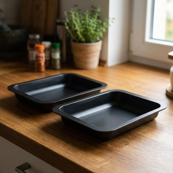 Ensemble de 2 Plats à four 33 x 25 cm Zenker Spécial Cooking
