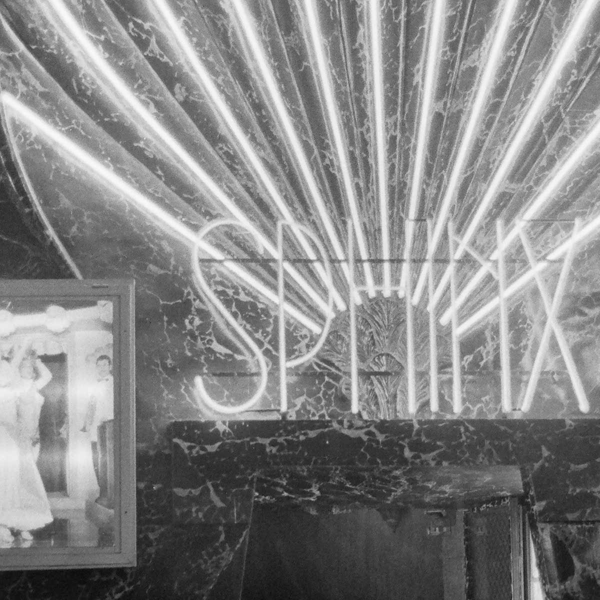 Affiche Paris, L'ancien Pigalle -Théatre le Sphinx Affiche + cadre en bois - Chêne