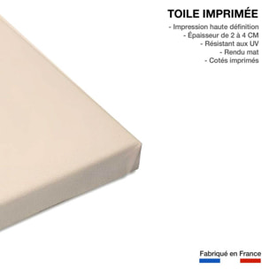 Tableau des champs sauvages Toile imprimée