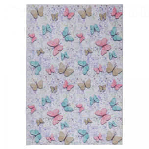 Tapis enfant 80x150 PAP Ecru, très doux et facile d'entretien
