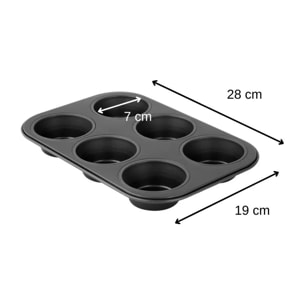 Set de 4 ustensiles de pâtisserie moule à gâteaux 2 bols et spatule pâtisserie Black mettallic Black mettallic Zenker  Black mettallic