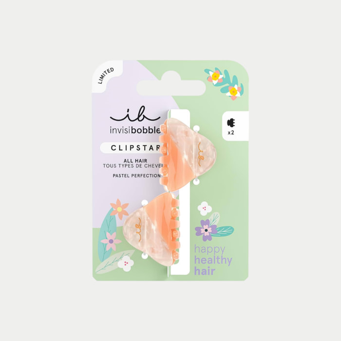 Clipstar Easter Pastel Perfection–Mini pinze per capelli Rosa