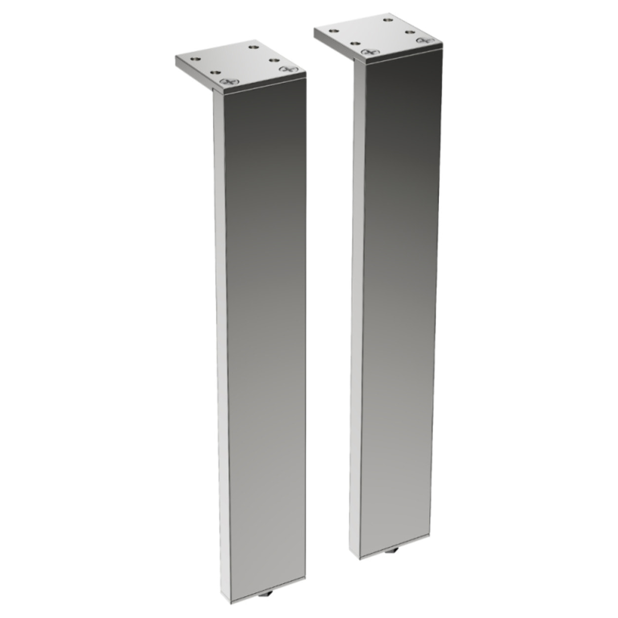 Meuble de salle de bain simple vasque 100 cm Joline blanc mat