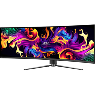Ecran PC Gamer MSI MPG 491CQP 49" Incurvé DQHD 144Hz QD-OLED HDR True Black 400 HDMI 2.1 AMD FreeSync