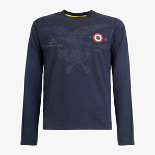 T-Shirt Uomo W4F722 Esercito