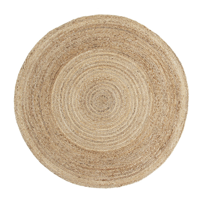 Tapis rond en jute naturelle D120 cm MATA