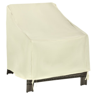 Funda Protectora para Sillas Cubierta Mueble Sillón Impermeable 68x87x77cm 600D