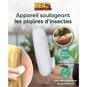 Anti moustique ZEROMOUSTIQUE Appareil anti piqures