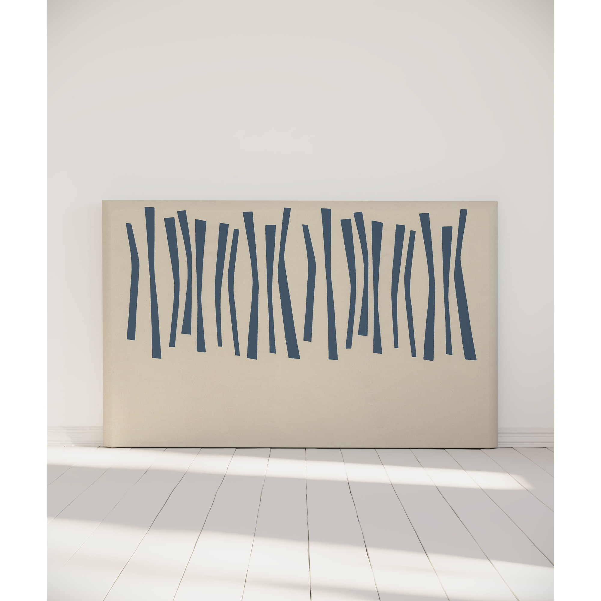 Tête de lit Palissade | Coloris Bleu | Largeur au choix