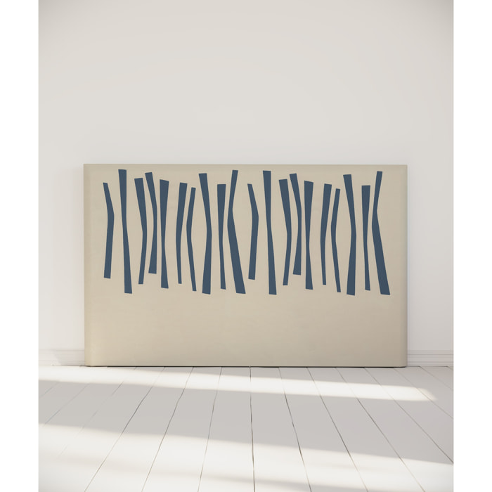 Tête de lit Palissade | Coloris Bleu | Largeur au choix