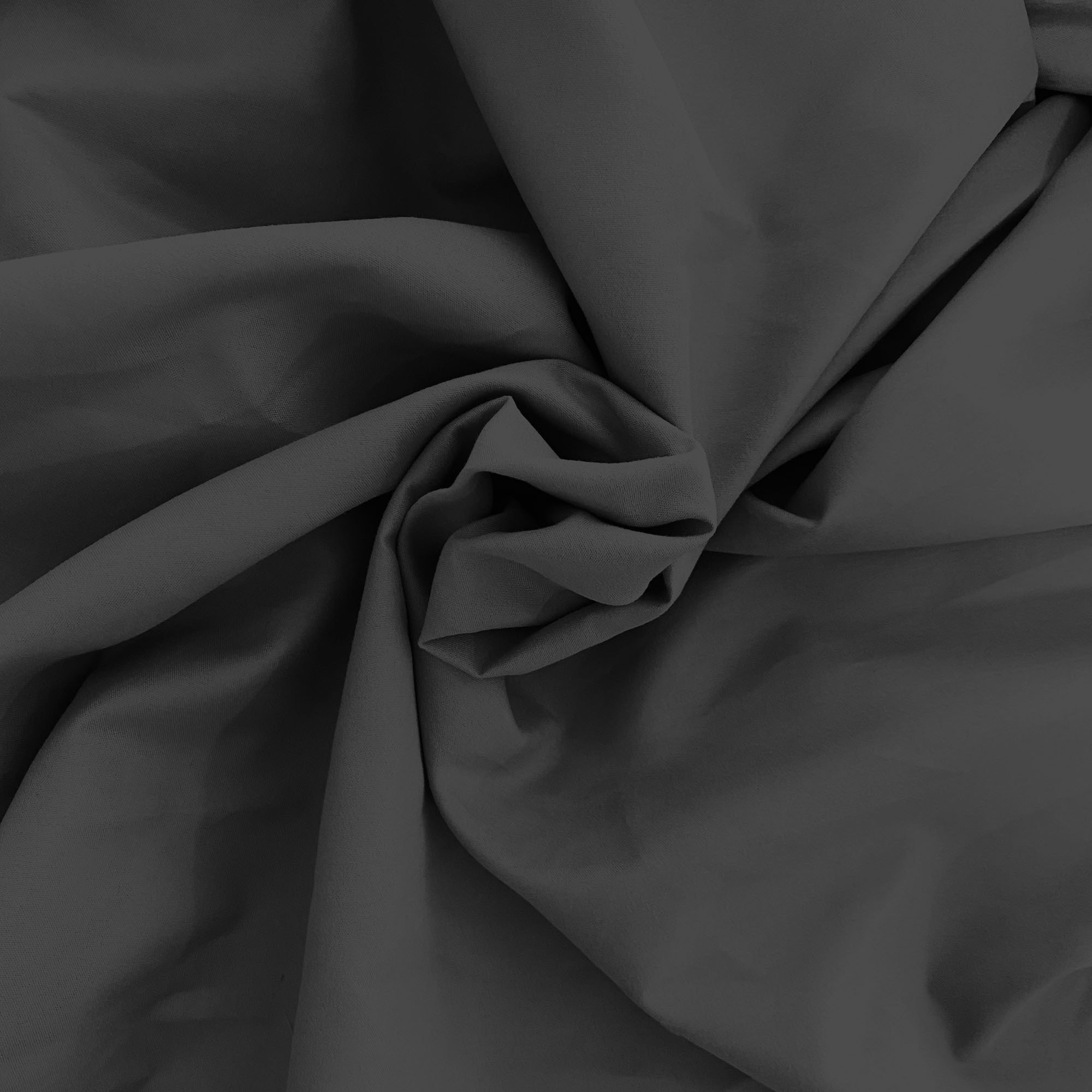 COMPLETO LETTO ELEGANT, 100% Microfibra, No Stiro - GRIGIO SCURO