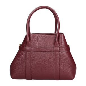 Borsa a mano da donna Made in Italy - Modello Valoria Nova - 100% pelle - 28.0 x 20.0 x 13.0 cm