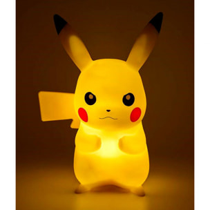 Pokemon Pikachu 3d Lampada Led 25cm Teknofun