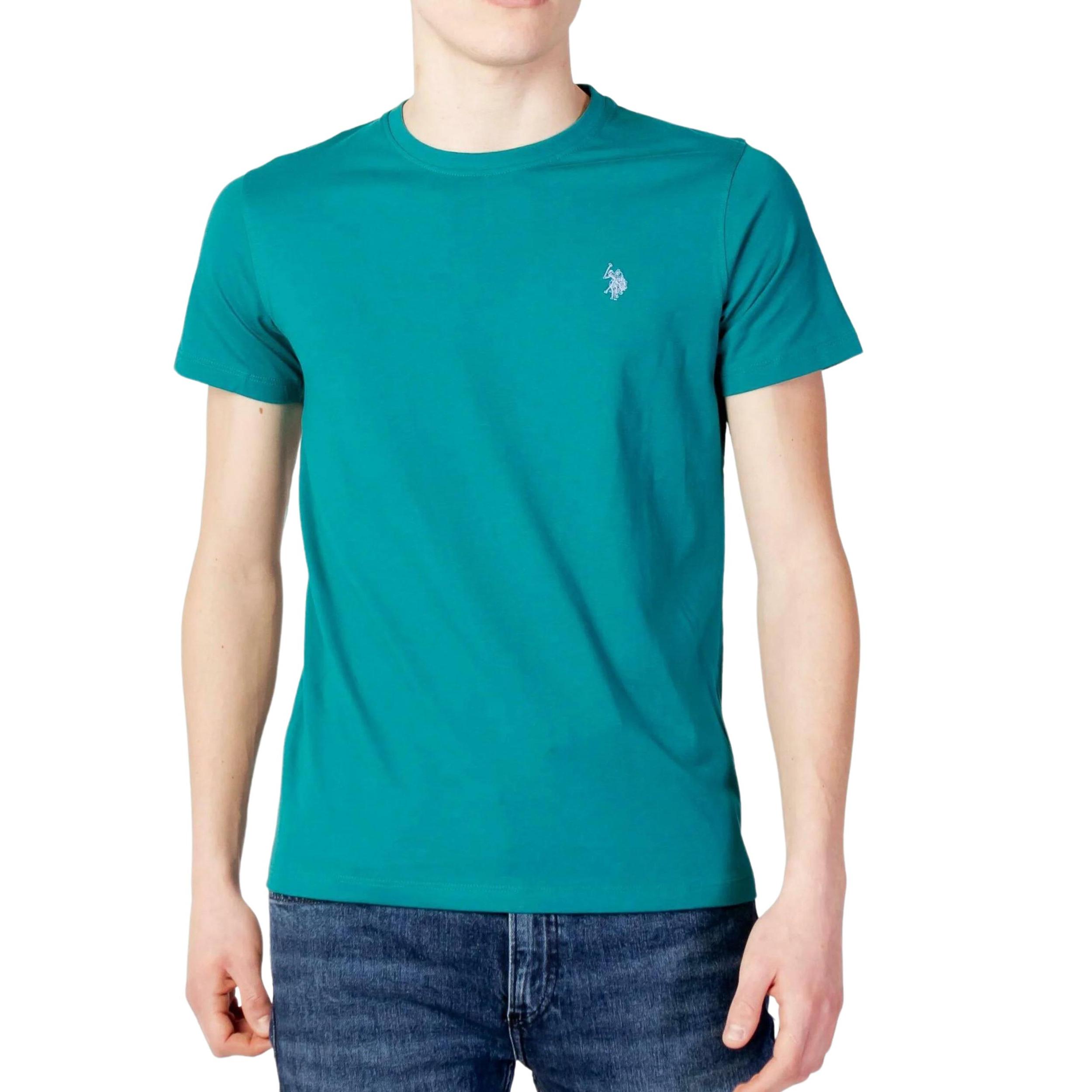 T-shirt Uomo U.S. POLO ASSN. Petrolio MICK 65060234