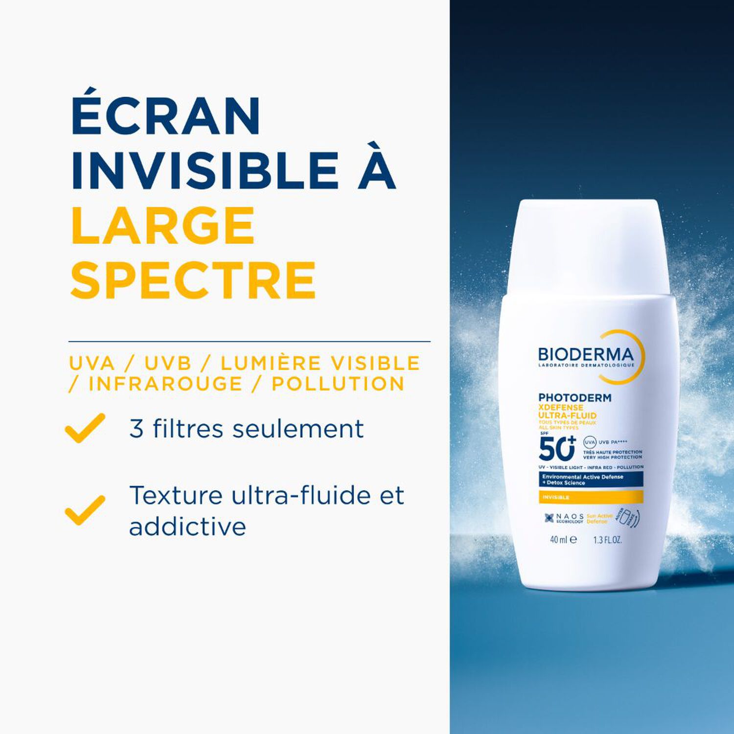 Photoderm - Xdefense Ultra-Fluid SPF 50+ Invisible 40 ml