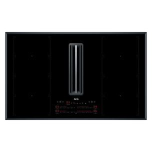 AEG Placa de inducción con campana extractora de 83 cm CCE84779FB | Reacondicionado