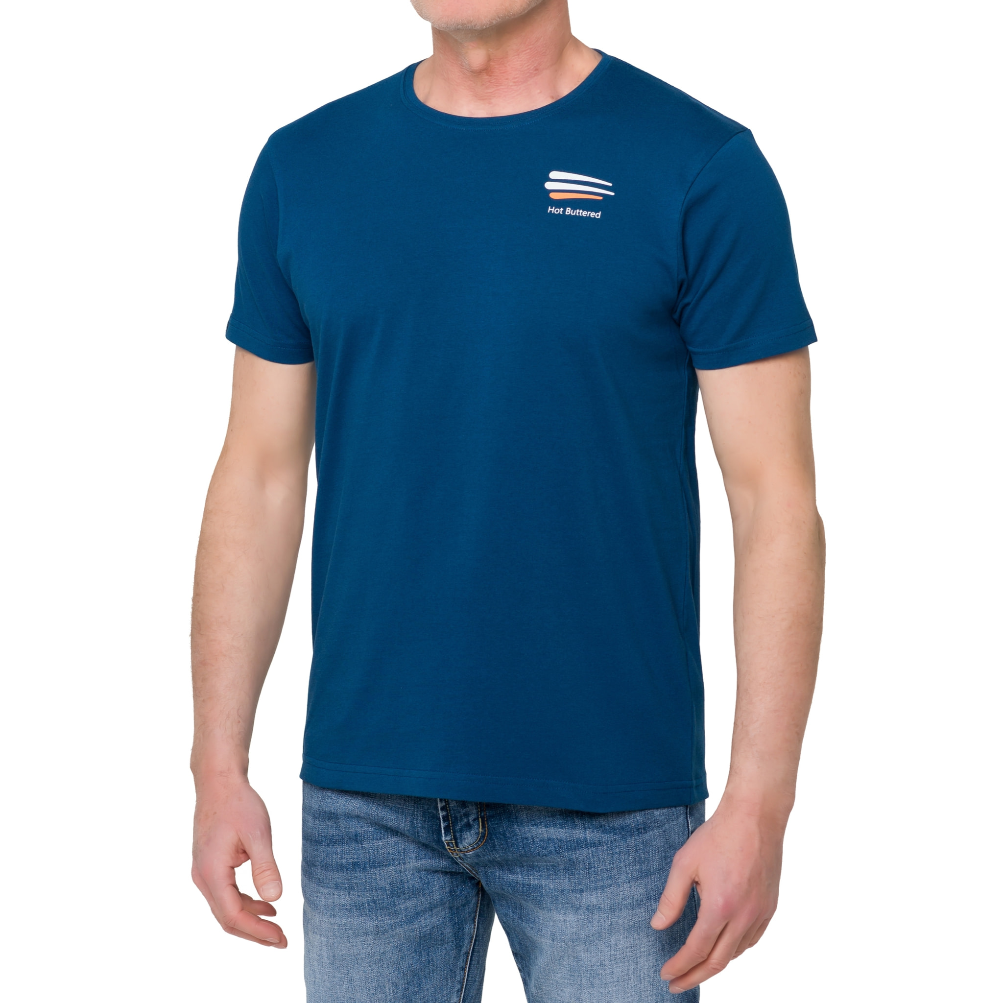 T-shirt OCEANIK 100% cotone blu chiaro