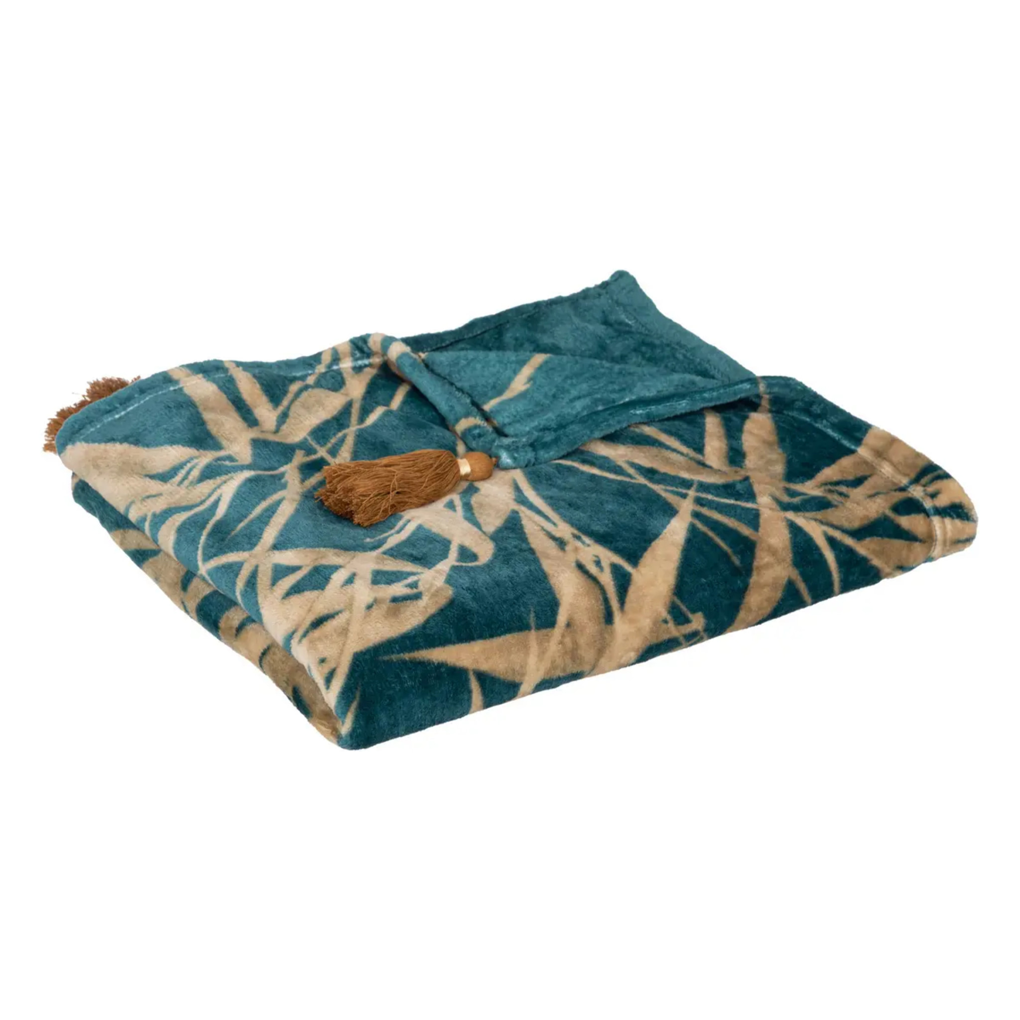 Plaid "Jiling" en flanelle 125x150cm
