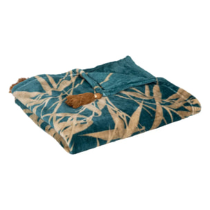 Plaid "Jiling" en flanelle 125x150cm