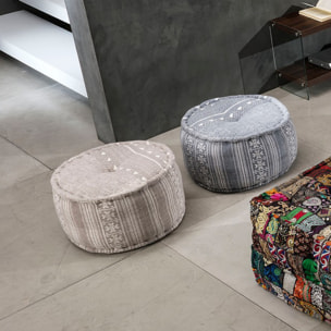 Tomasucci Pouf rond YARA GREY Gris