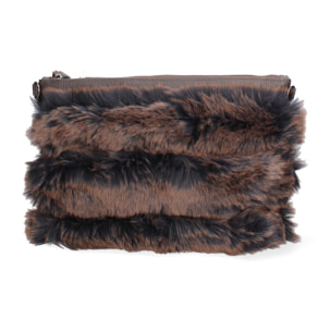 Pochette da donna In Vera pelle Made in Italy 27x34,5x2 cm