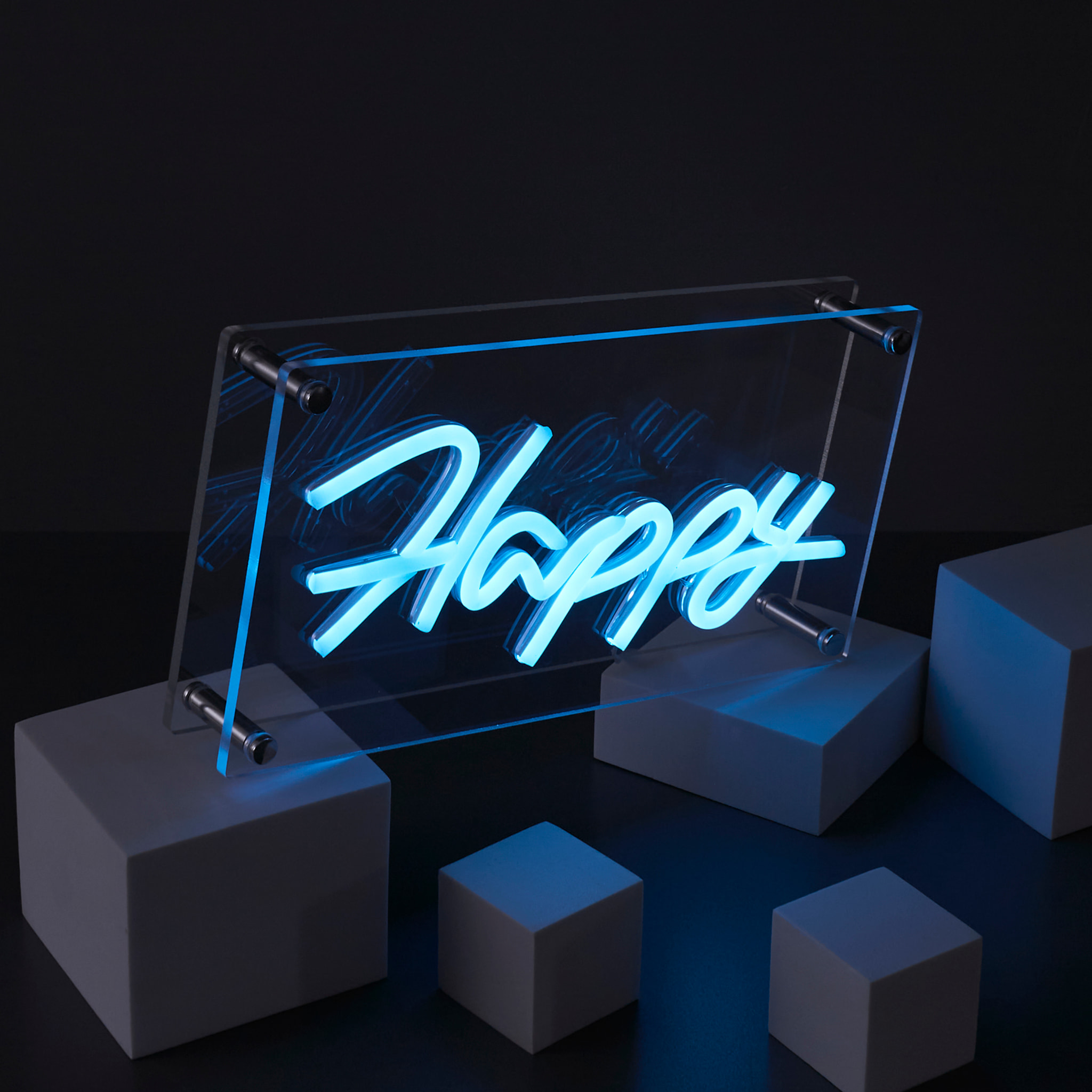 Lampe Acrylique Happy