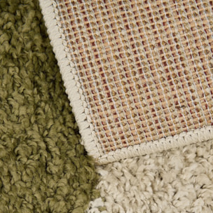 Tapis Nyero rectangulaire 160x230cm vert